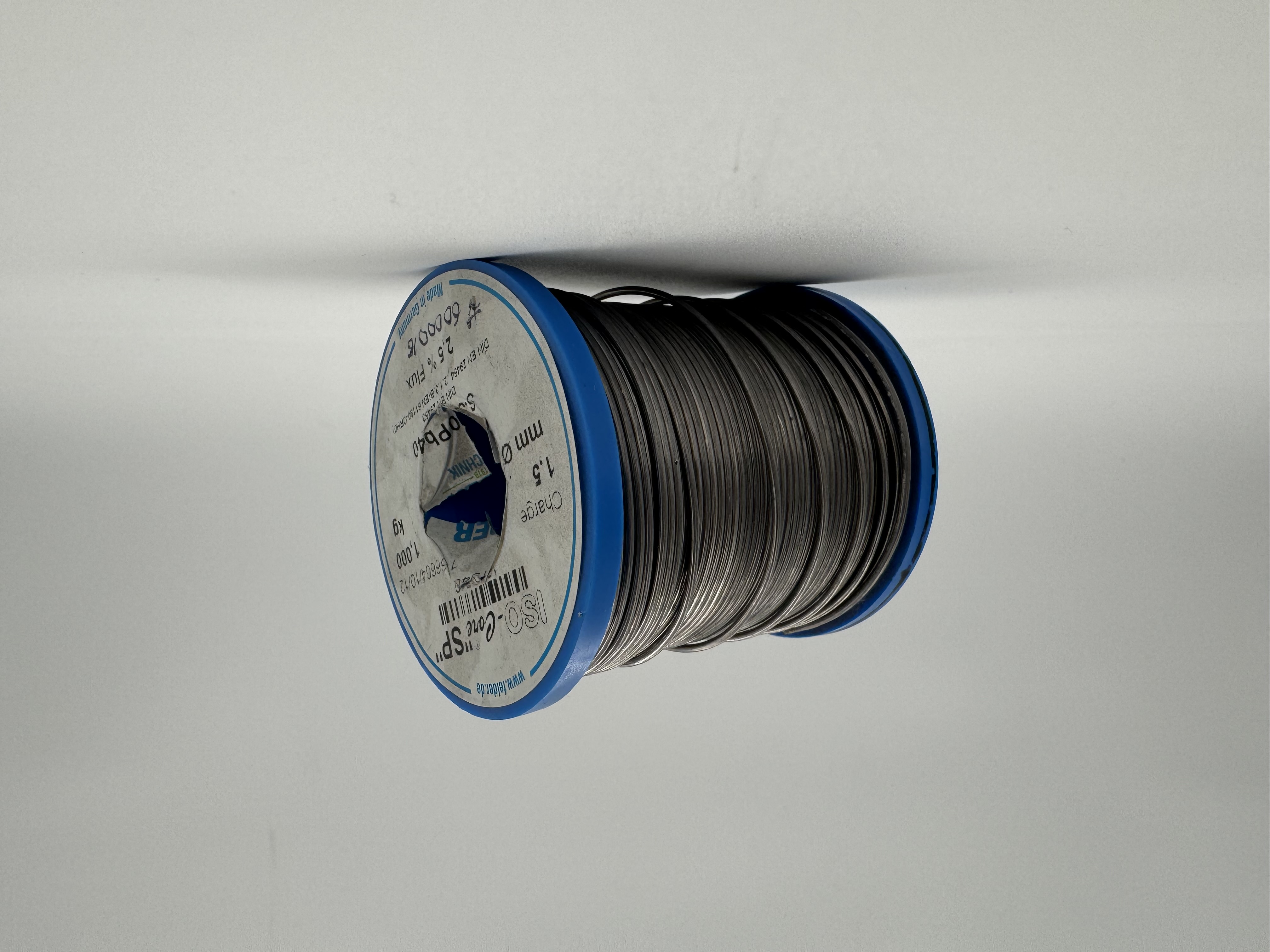 Lötdraht “SP“ S-Sn60Pb40  1,5 mm, 1kg-Spule