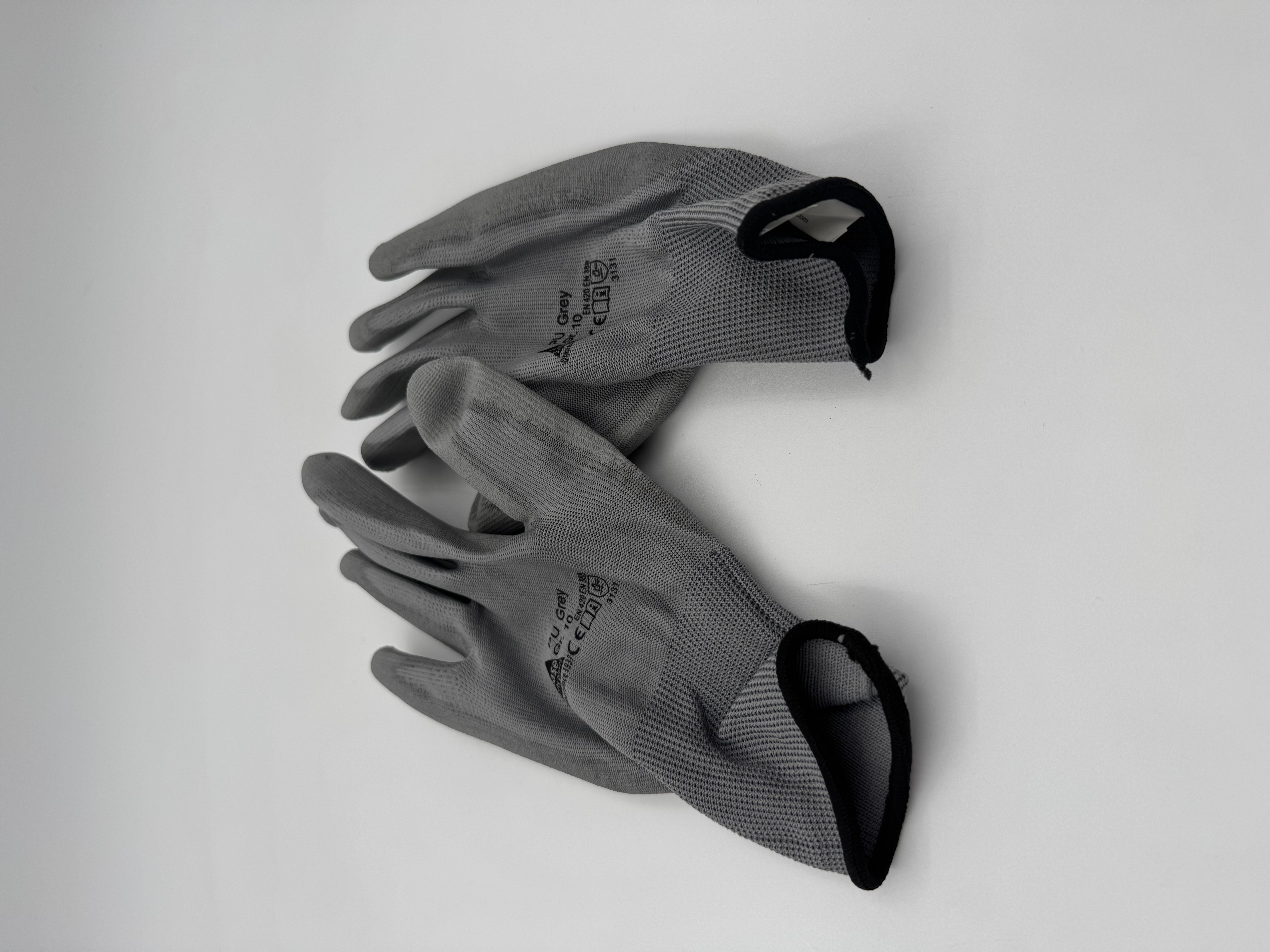Arbeitshandschuh PU Grau, Gr. 10 / XXL