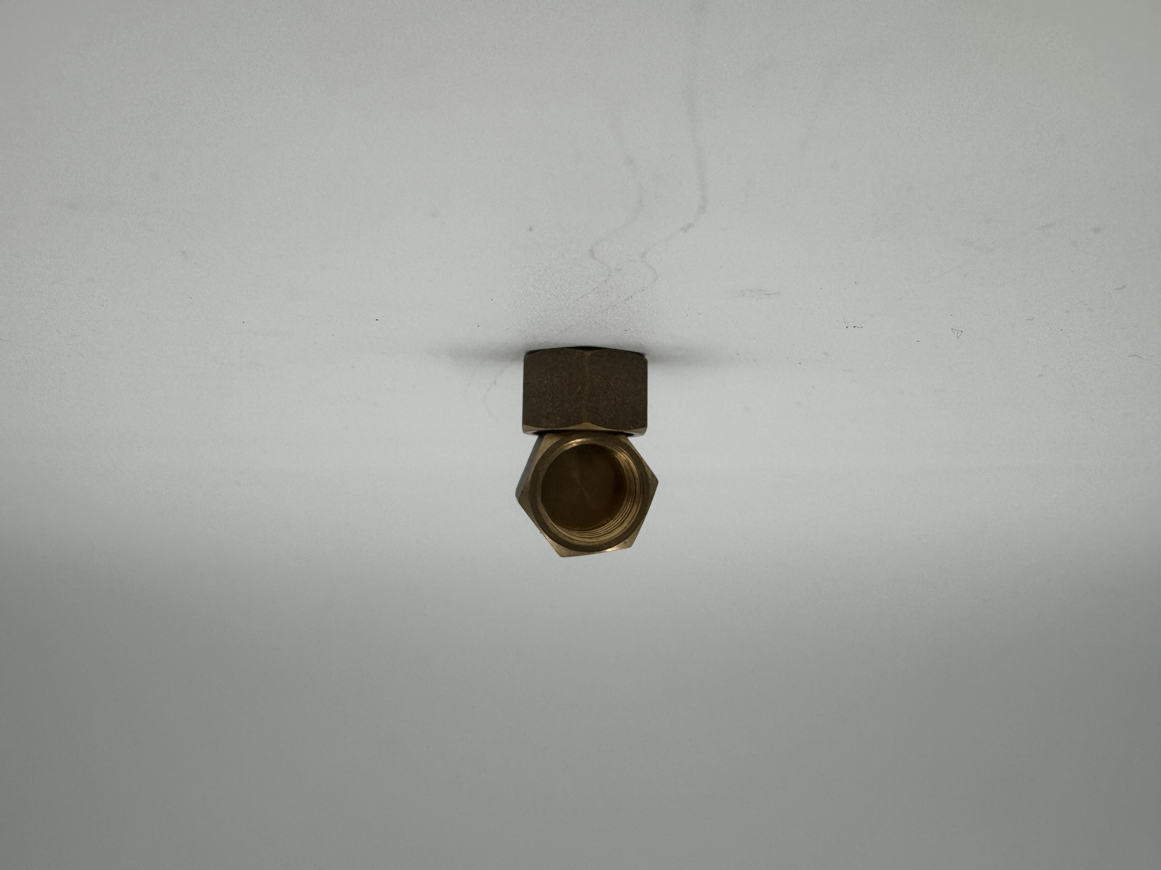 Blindmutter 1/4“ r. mit Dichtung