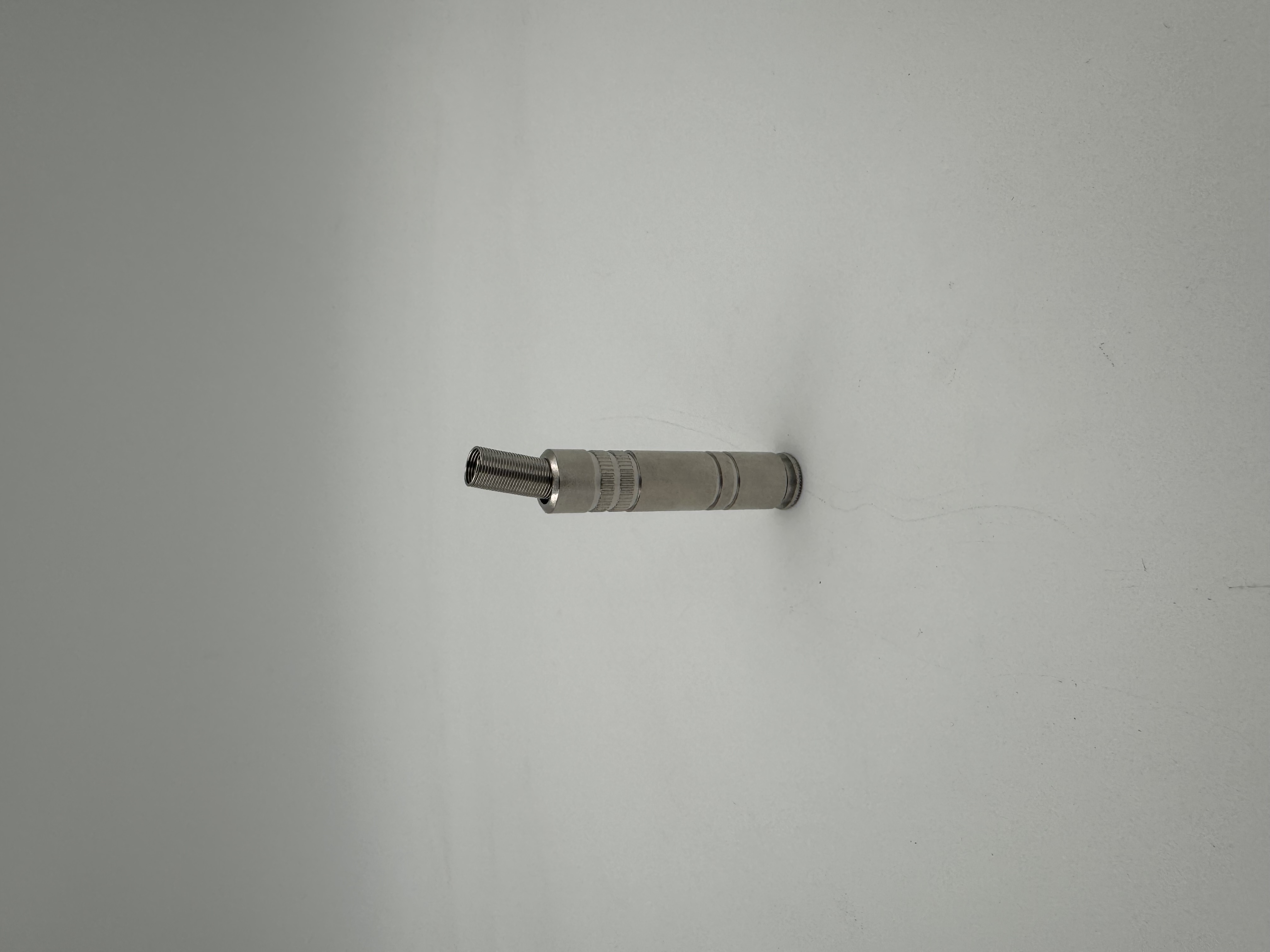 Klinkenkupplung 6,3mm, gerade 2-pol.  mono