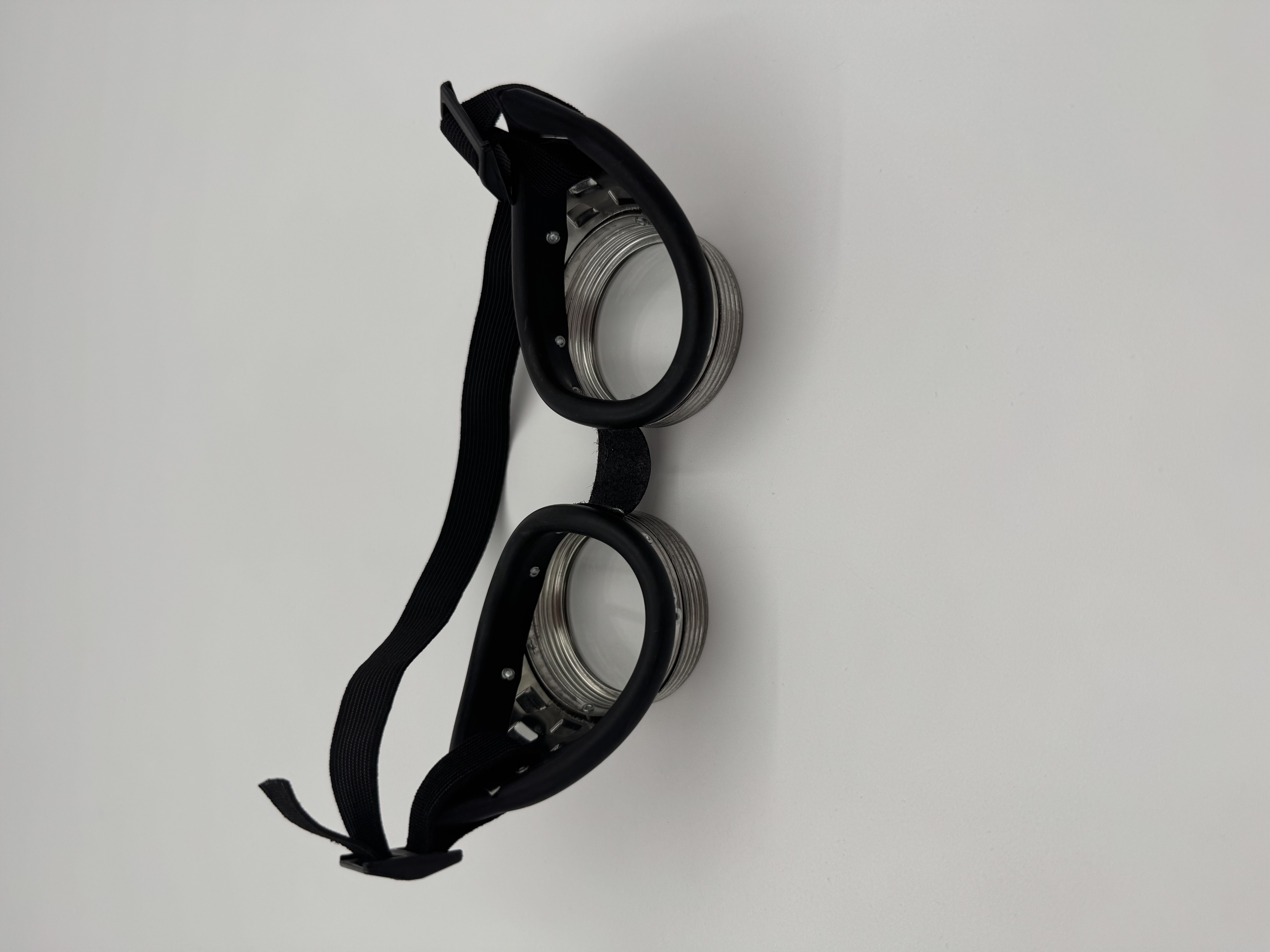 Schraubringbrille Leder hell