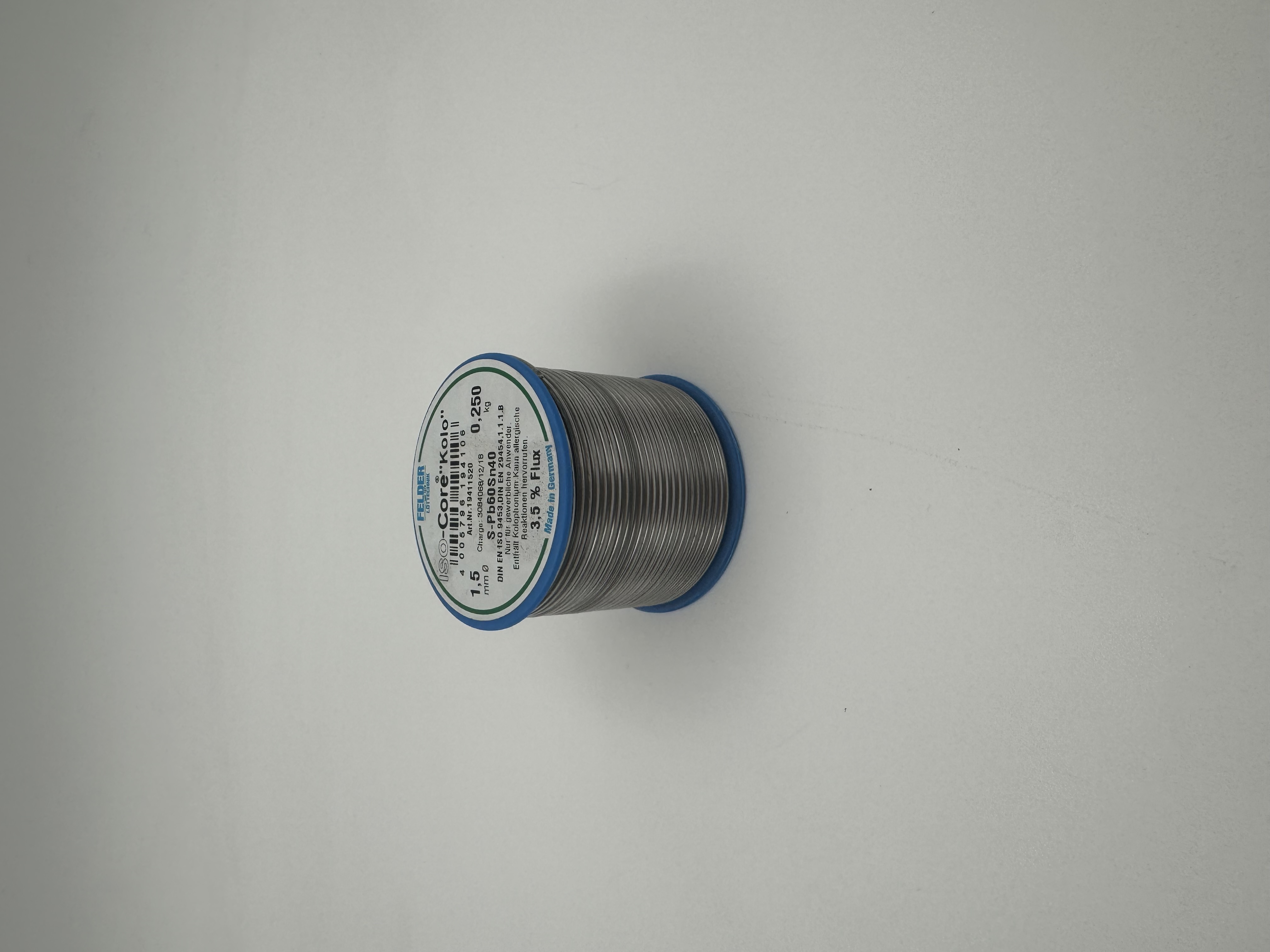 Lötdraht Kolo S-Pb60Sn40 1,5í 250g DIN EN 29453