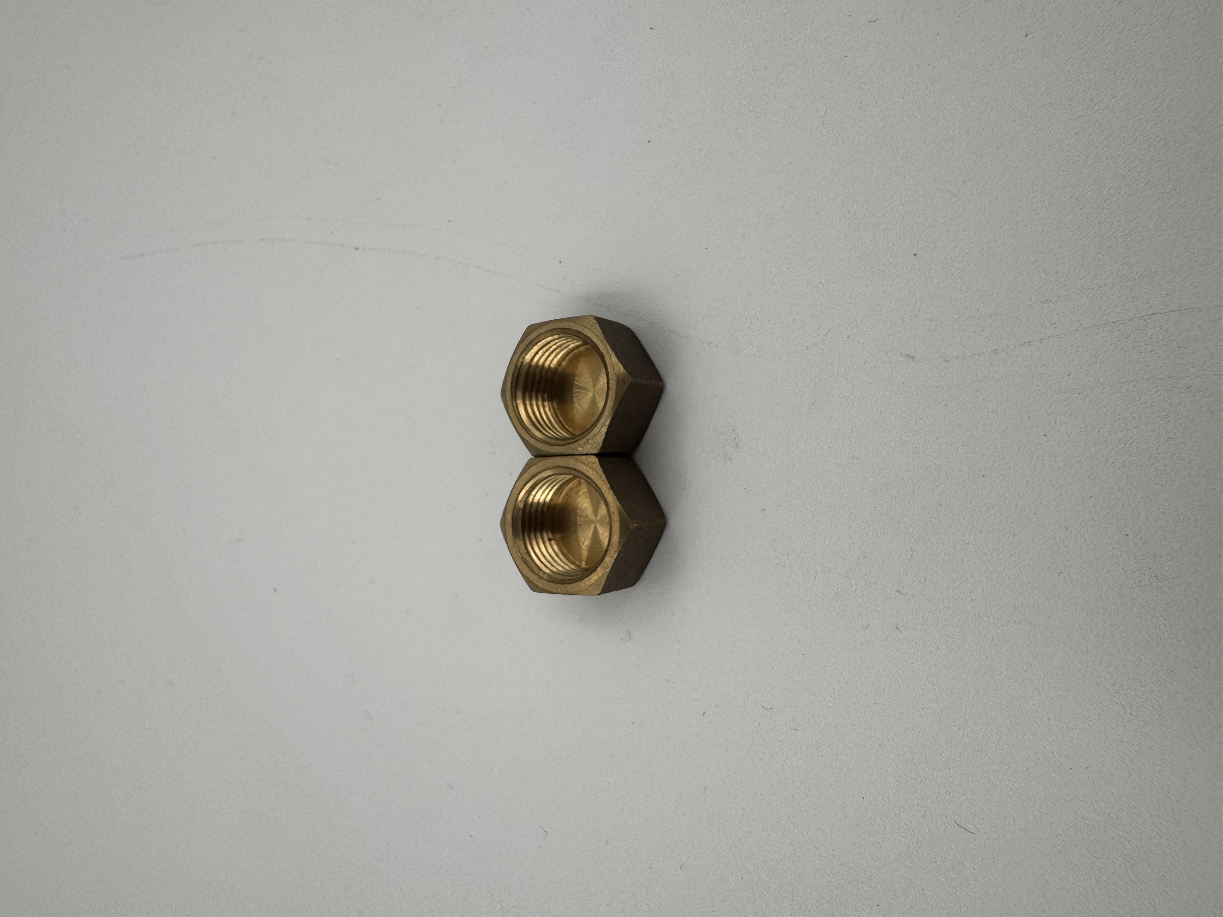 Blindmutter 1/4“ r. mit Dichtung